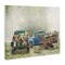 Stupell Industries Rustic Trucks with Country Flowers Canvas By Nan